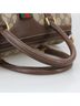 Gucci 100% Canvas Solid Tan Ophidia Beige Canvas Travel Bag One size - photo 2