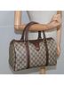 Gucci 100% Canvas Solid Tan Ophidia Beige Canvas Travel Bag One size - photo 10