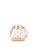 Louis Vuitton 100% Cotton Tan Blue Chain Noe NM Handbag Multicolor Monogram Jacquard Nano One size - photo 4