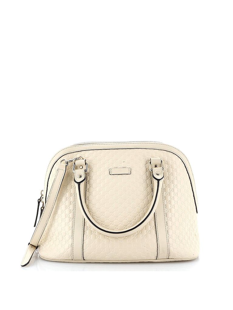 Gucci 100% Leather Tan Convertible Dome Satchel Guccissima Leather Small One size - photo 1