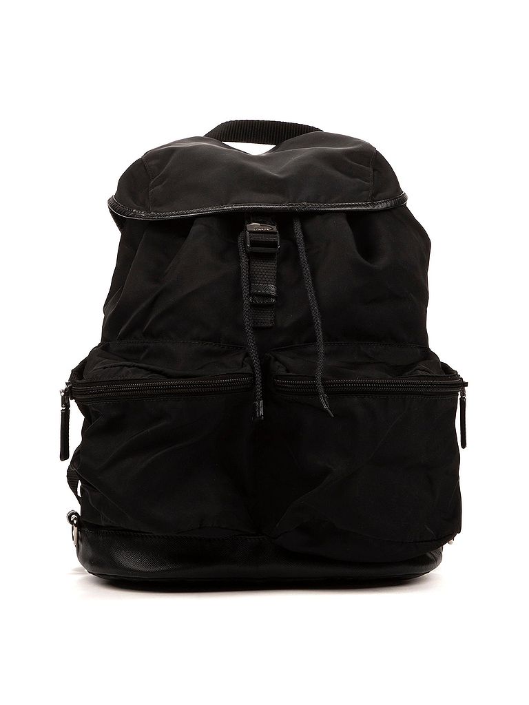 Prada Black Nylon backpack  One size - photo 1