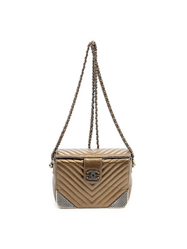 Chanel Gold Ltd. Ed. Rock The Corner Minaudiere  One size - photo 1
