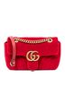 Gucci Red Mini Heart Marmont Chain Crossbody  One size - photo 1