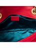 Gucci Red Mini Heart Marmont Chain Crossbody  One size - photo 6