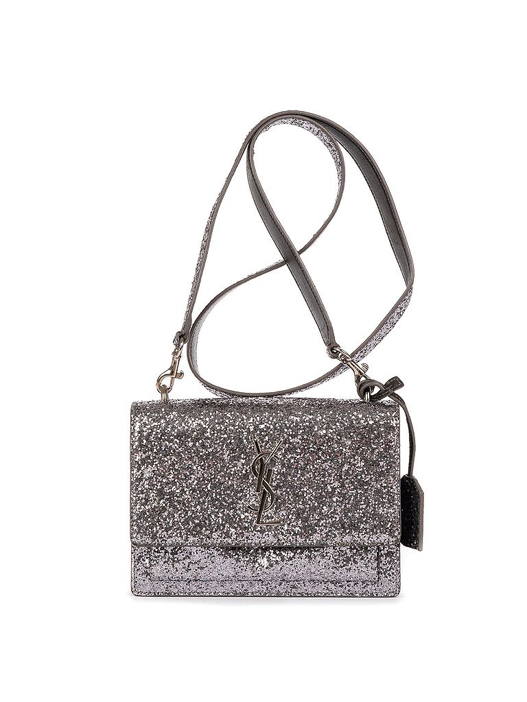 Yves Saint Laurent Green Glitter Small Sunset  One size - photo 1