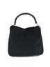 Gucci 100% Synthetic Solid Black Bamboo Black Synthetic Shoulder Bag One size - photo 3
