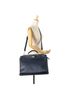 Fendi 100% Leather Blue Large Zucca Embossed Leather Peekaboo Iconic Essential Satchel One size - photo 2
