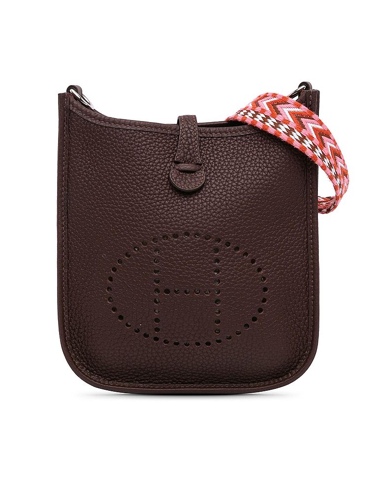 Hermès 100% Leather Brown Clemence Evelyne TPM One size - photo 1