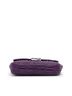 Prada 100% Leather Purple Nappa Gaufre Sound Lock Crossbody Bag One size - photo 5