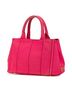 Prada 100% Canvas Pink Small Canvas Canapa Logo Satchel One size - photo 3