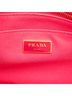 Prada 100% Canvas Pink Small Canvas Canapa Logo Satchel One size - photo 6