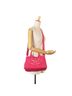 Prada 100% Canvas Pink Small Canvas Canapa Logo Satchel One size - photo 10