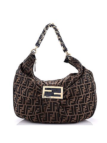 Fendi Mia Hobo Zucca Canvas Large (view 1)