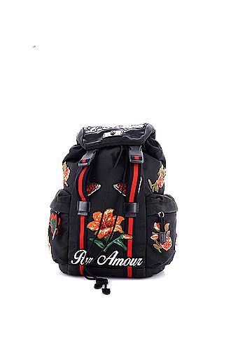 Gucci Techpack Backpack Embroidered Techno Canvas Small (view 1)