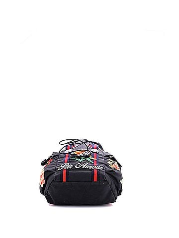 Gucci Techpack Backpack Embroidered Techno Canvas Small (view 2)