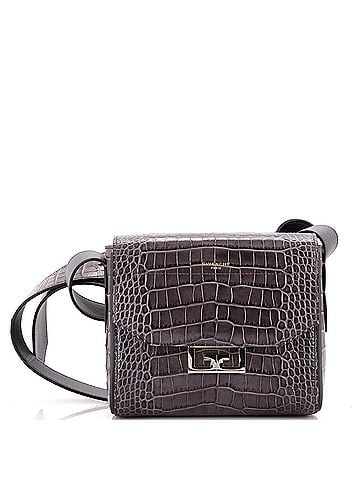 Givenchy Eden Handbag Crocodile Embossed Leather Medium (view 1)