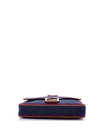 Fendi Baguette NM Bag Denim Large (view 2)