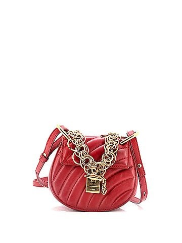 Chloé Drew Bijou Crossbody Bag Quilted Leather Nano (view 1)