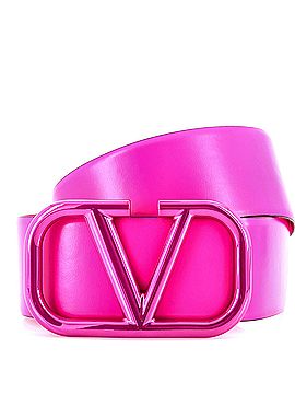 Valentino Garavani VLogo Belt Leather Extra Wide (view 1)