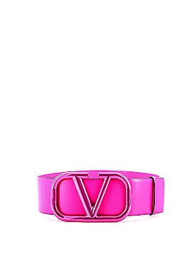Valentino Garavani VLogo Belt Leather Extra Wide (view 2)