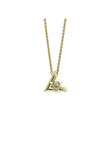 Louis Vuitton Lv Volt One Gold Yellow Gold Necklace Jewelry (view 2)
