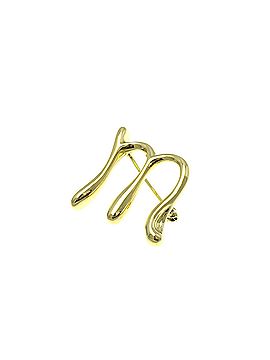 Tiffany & Co. M Gold Yellow Gold Brooch Jewelry (view 1)