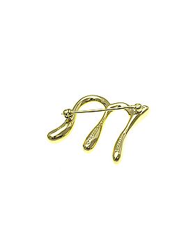 Tiffany & Co. M Gold Yellow Gold Brooch Jewelry (view 2)