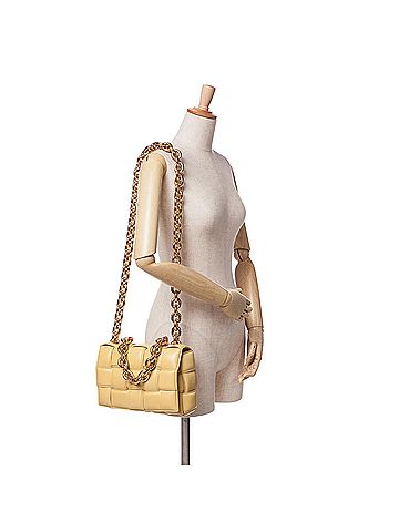 Bottega Veneta Nappa Intrecciato Padded Chain Cassette Satchel (view 2)
