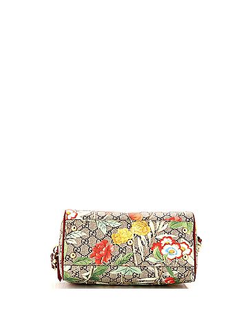 Gucci Convertible Boston Bag Tian Print GG Coated Canvas Small (view 2)
