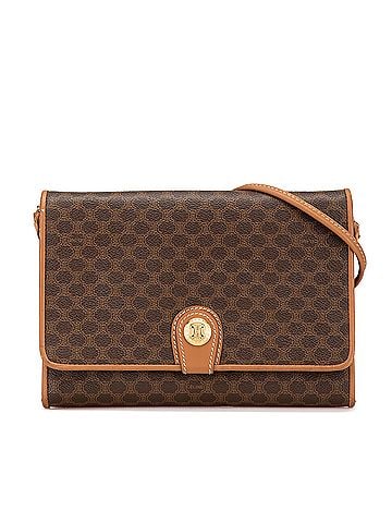 Céline Macadam Coated Canvas Crossbody (view 1)