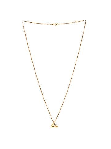 Louis Vuitton LV Volt One Pendant Necklace 18K Rose Gold with Diamond Small (view 2)