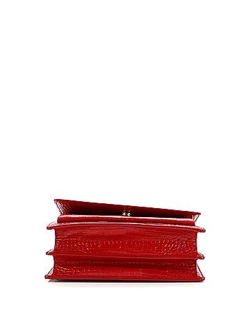 Saint Laurent Sunset Crossbody Bag Crocodile Embossed Leather Medium (view 2)