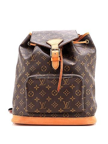 Louis Vuitton Vintage Montsouris Backpack Monogram Canvas GM (view 1)