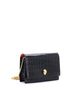 Alexander McQueen 100% Leather Black Skull Chain Crossbody Bag Crocodile Embossed Leather Mini One size - photo 3