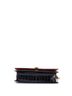 Alexander McQueen 100% Leather Black Skull Chain Crossbody Bag Crocodile Embossed Leather Mini One size - photo 2