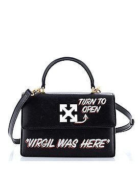 OFF-WHITE Jitney 1.4 Bag Printed Leather (view 1)