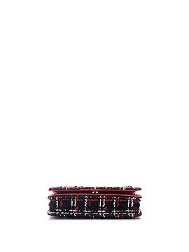 Chanel Chain Signe Wallet on Chain Quilted Tweed (view 2)