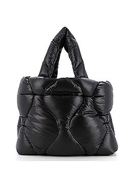 Miu Miu Open Tote Puffy Quilted Nylon Medium (view 1)