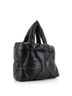 Miu Miu 100% Nylon Black Open Tote Puffy Quilted Nylon Medium One size - photo 3