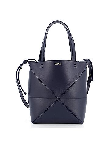 Loewe Puzzle Fold Tote Leather Mini (view 1)