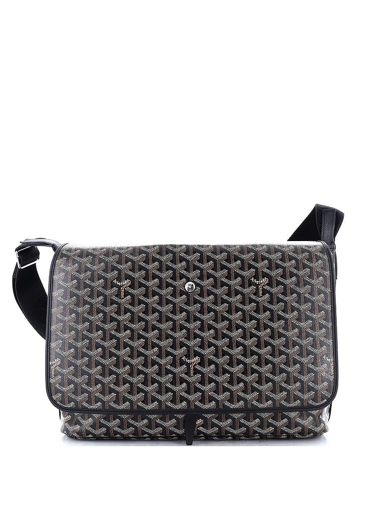 Goyard 100% Coatead Canvas Black Capetien Messenger Bag Coated Canvas One size - photo 1