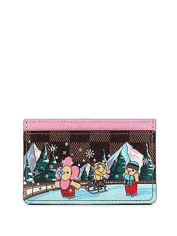 Louis Vuitton Card Holder Limited Edition Vivienne Xmas Damier Canvas (view 1)