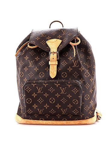Louis Vuitton Vintage Montsouris Backpack Monogram Canvas GM (view 1)