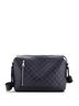 Louis Vuitton 100% Leather Blue Black Discovery Messenger Bag Damier Infini Leather PM One size - photo 1