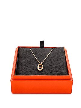Hermès Farandole Pendant Necklace 18K Rose Gold Small (view 2)