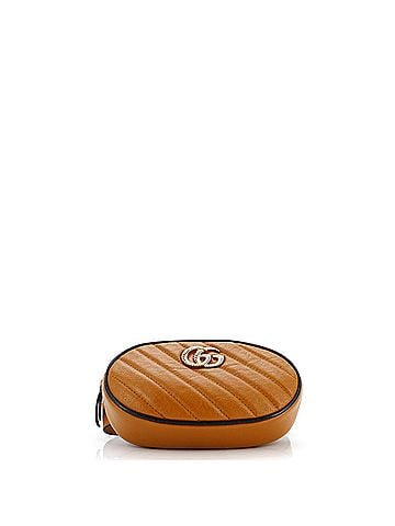 Gucci GG Marmont Belt Bag Diagonal Quilted Leather (view 2)