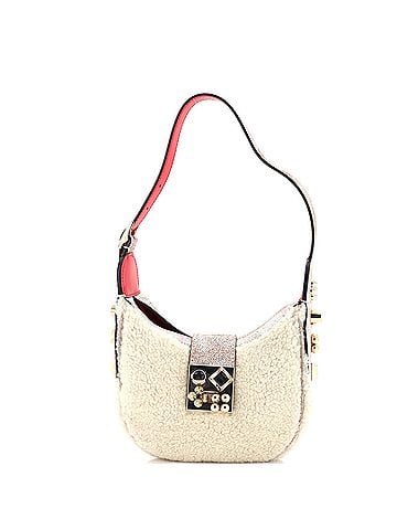 Christian Louboutin Carasky Hobo Shearling with Leather Mini (view 1)
