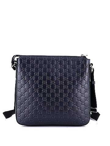 Gucci Signature Zip Messenger Bag Guccissima Leather Medium (view 1)