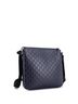 Gucci 100% Leather Blue Signature Zip Messenger Bag Guccissima Leather Medium One size - photo 3