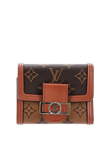 Louis Vuitton Dauphine Wallet Reverse Monogram Canvas Compact (view 1)